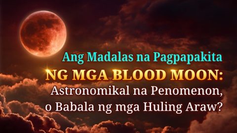 Ang Madalas na Pagpapakita ng mga Blood Moon: Astronomikal na Penomenon, o Babala ng mga Huling Araw?